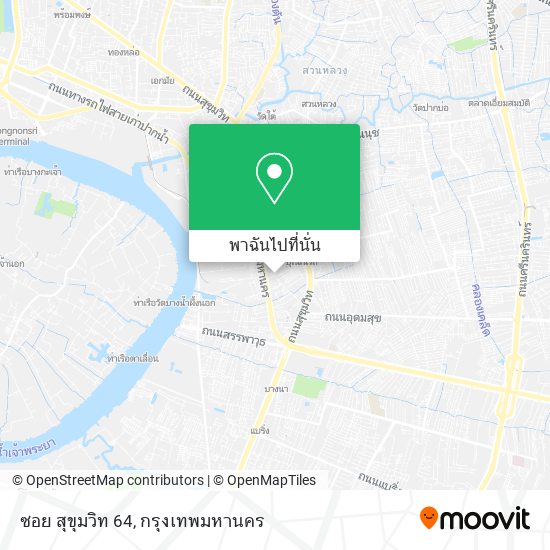 ซอย สุขุมวิท 64 แผนที่