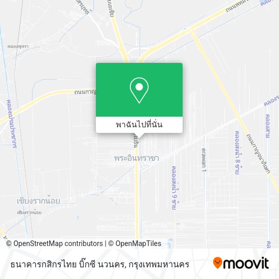 ธนาคารกสิกรไทย บิ๊กซี นวนคร แผนที่