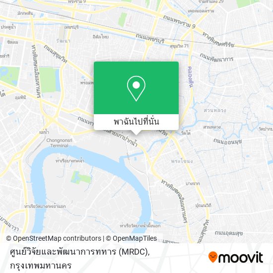 ศูนย์วิจัยและพัฒนาการทหาร (MRDC) แผนที่