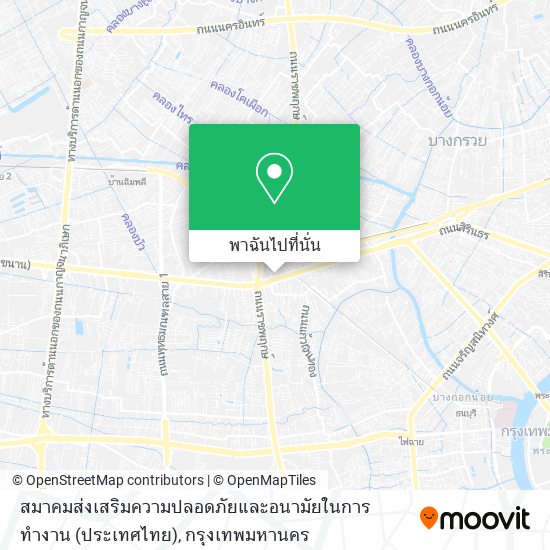 สมาคมส่งเสริมความปลอดภัยและอนามัยในการทำงาน (ประเทศไทย) แผนที่