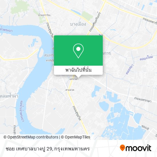 ซอย เทศบาลบางปู 29 แผนที่