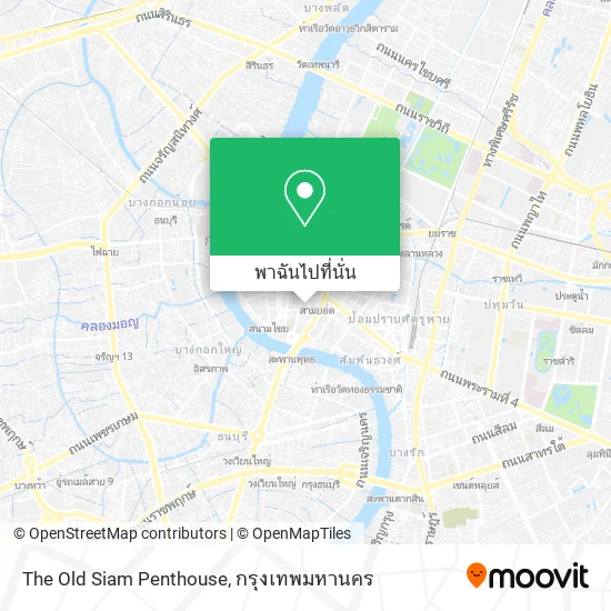 The Old Siam Penthouse แผนที่