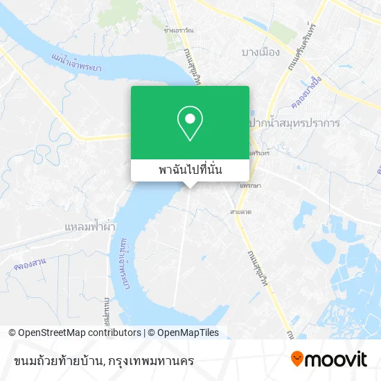 ขนมถ้วยท้ายบ้าน แผนที่