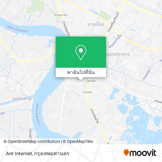 Ant Internet แผนที่