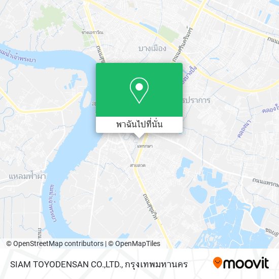 SIAM TOYODENSAN CO.,LTD. แผนที่