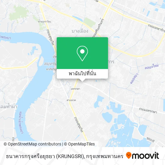 ธนาคารกรุงศรีอยุธยา (KRUNGSRI) แผนที่