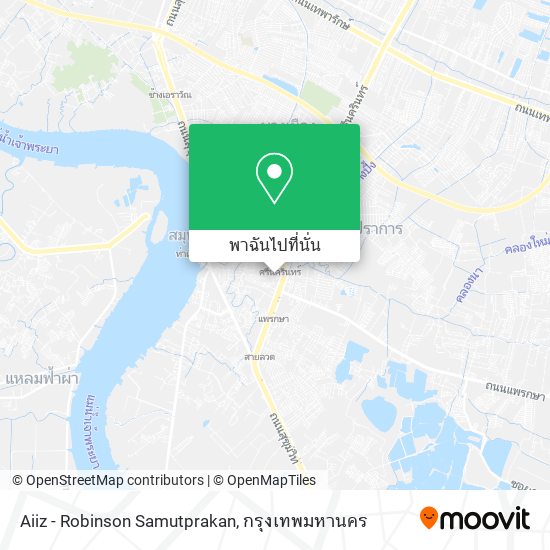 Aiiz - Robinson Samutprakan แผนที่