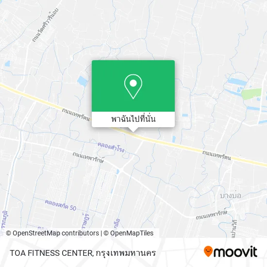 TOA FITNESS CENTER แผนที่