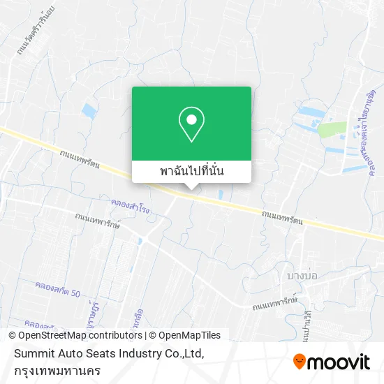 Summit Auto Seats Industry Co.,Ltd แผนที่