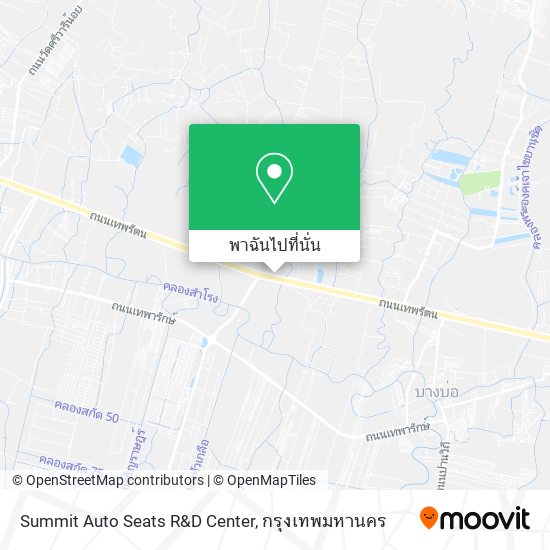 Summit Auto Seats R&D Center แผนที่