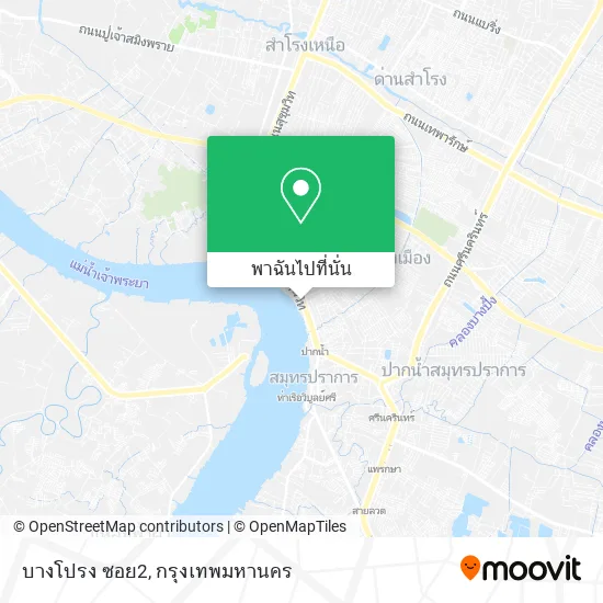 บางโปรง ซอย2 แผนที่