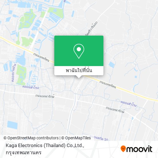 Kaga Electronics (Thailand) Co.,Ltd. แผนที่