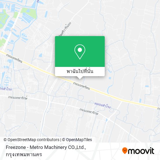 Freezone - Metro Machinery CO.,Ltd. แผนที่