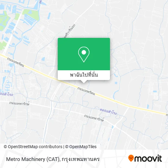Metro Machinery (CAT) แผนที่