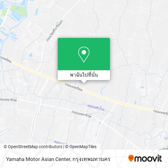 Yamaha Motor Asian Center แผนที่