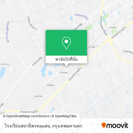 โรงเรียนสถานีพรหมแดน แผนที่