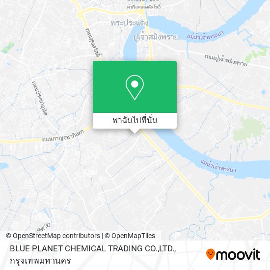 BLUE PLANET CHEMICAL TRADING CO.,LTD. แผนที่