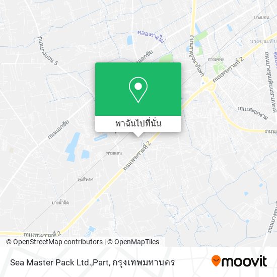 Sea Master Pack Ltd.,Part แผนที่
