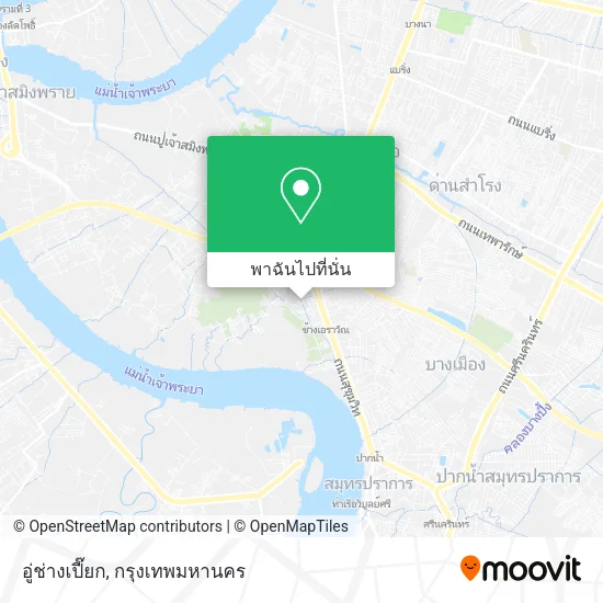 อู่ช่างเปี๊ยก แผนที่