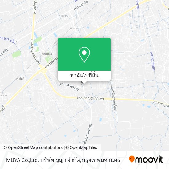 MUYA Co.,Ltd. บริษัท มูญ่า จำกัด แผนที่