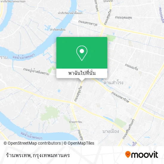 ร้านพรเทพ แผนที่