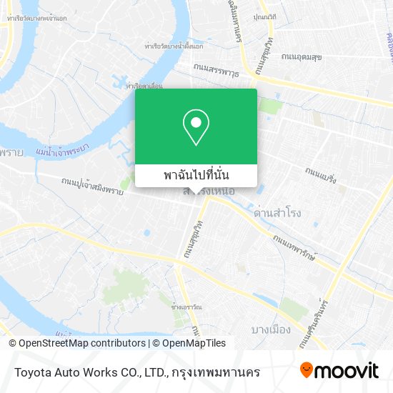 Toyota Auto Works CO., LTD. แผนที่