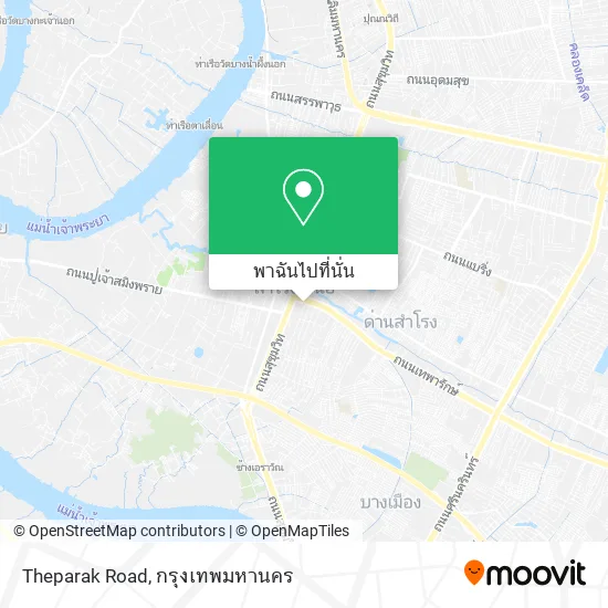 Theparak Road แผนที่