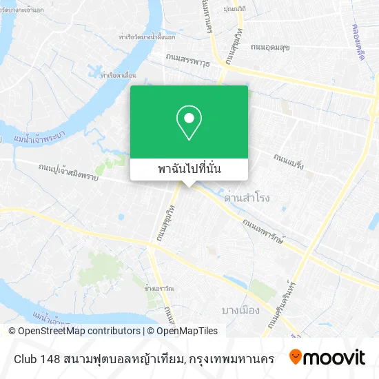 Club 148 สนามฟุตบอลหญ้าเทียม แผนที่