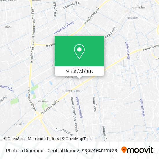 Phatara Diamond - Central Rama2 แผนที่