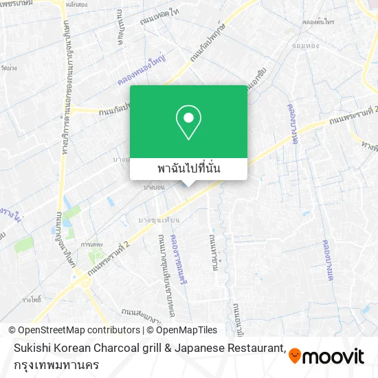 Sukishi Korean Charcoal grill & Japanese Restaurant แผนที่