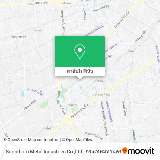 Soonthorn Metal Industries Co.,Ltd. แผนที่