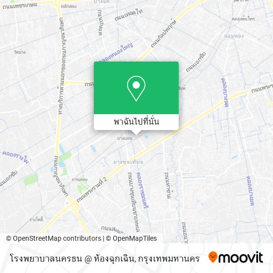 โรงพยาบาลนครธน @ ห้องฉุกเฉิน แผนที่