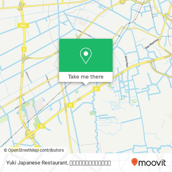 Yuki Japanese Restaurant แผนที่