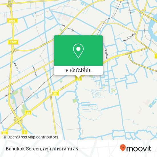 Bangkok Screen แผนที่