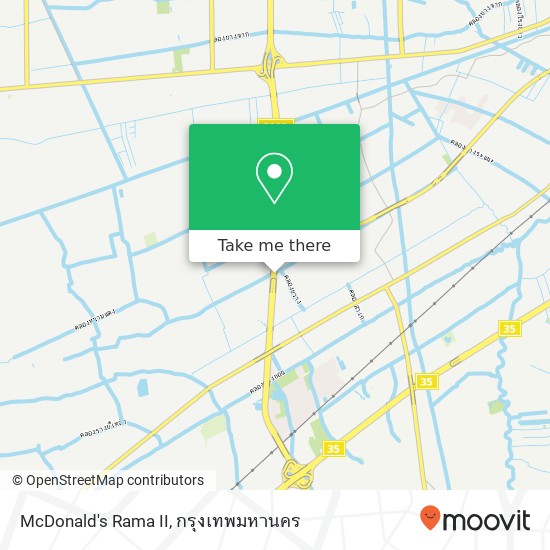 McDonald's Rama II แผนที่