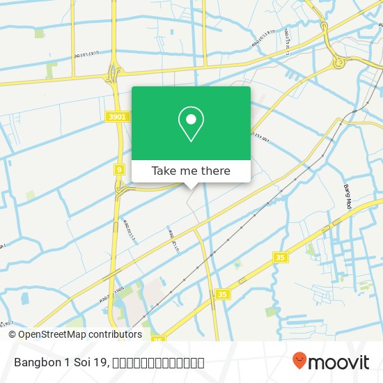 Bangbon 1 Soi 19 แผนที่