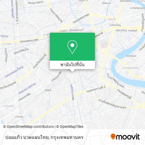 ปอมแก้ว นวดแผนไทย แผนที่