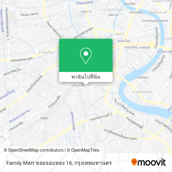 Family Mart ซอยจอมทอง 16 แผนที่