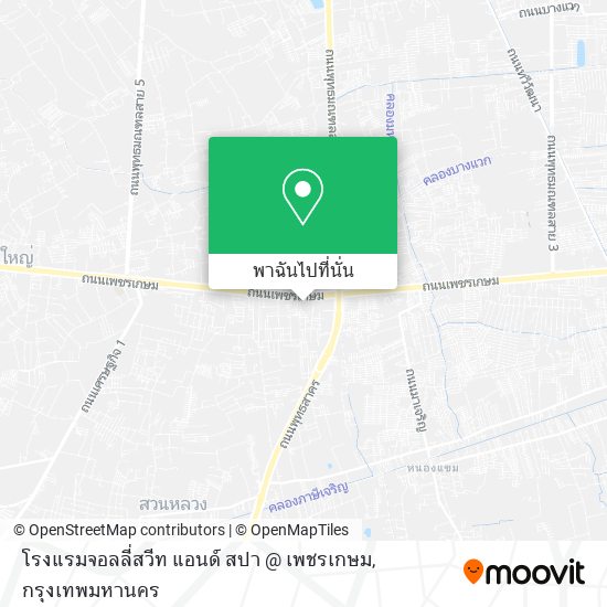 โรงแรมจอลลี่สวีท แอนด์ สปา @ เพชรเกษม แผนที่