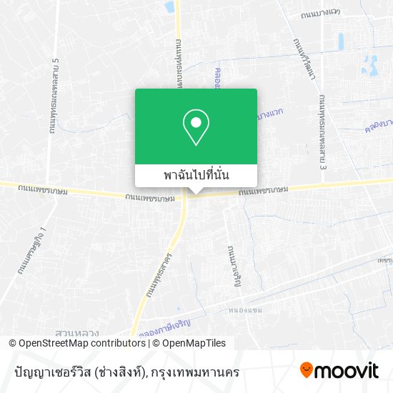 ปัญญาเซอร์วิส (ช่างสิงห์) แผนที่
