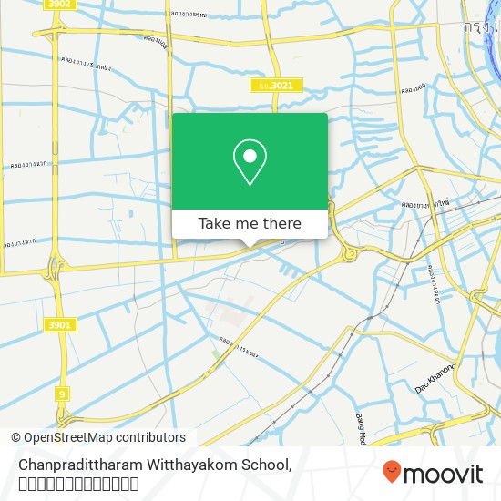 Chanpradittharam Witthayakom School แผนที่