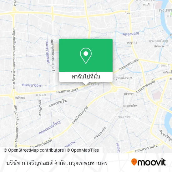 บริษัท ก.เจริญทอยส์ จำกัด แผนที่