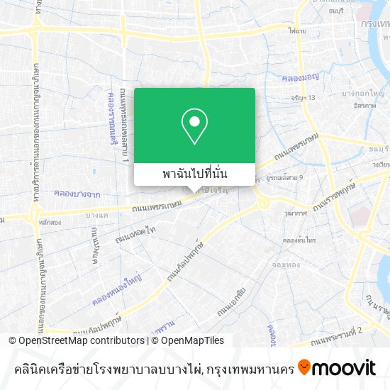 คลินิคเครือข่ายโรงพยาบาลบบางไผ่ แผนที่