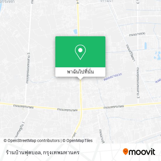 ร้านบ้านฟุตบอล แผนที่