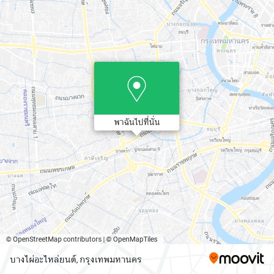 บางไผ่อะไหล่ยนต์ แผนที่