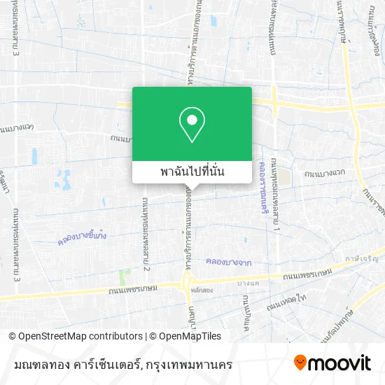 มณฑลทอง คาร์เซ็นเตอร์ แผนที่