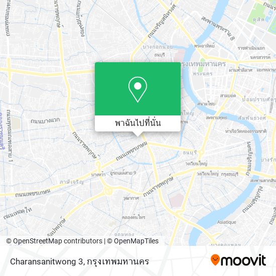 Charansanitwong 3 แผนที่