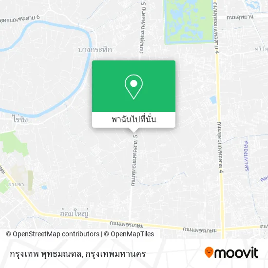 กรุงเทพ พุทธมณฑล แผนที่