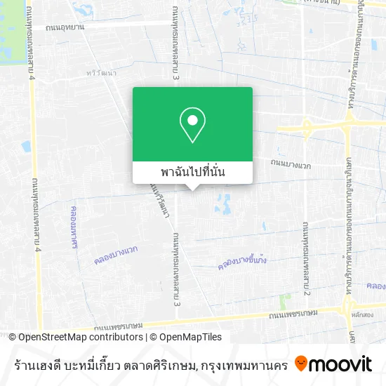 ร้านเฮงดี บะหมี่เกี๊ยว ตลาดศิริเกษม แผนที่