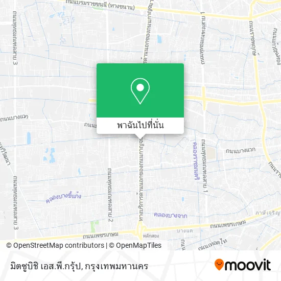มิตซูบิชิ เอส.พี.กรุ้ป แผนที่